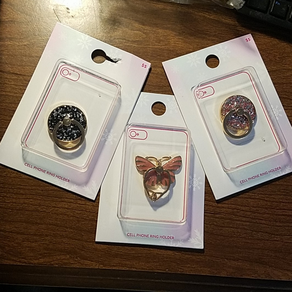 Lot of 3 CELL PHONE RINGS